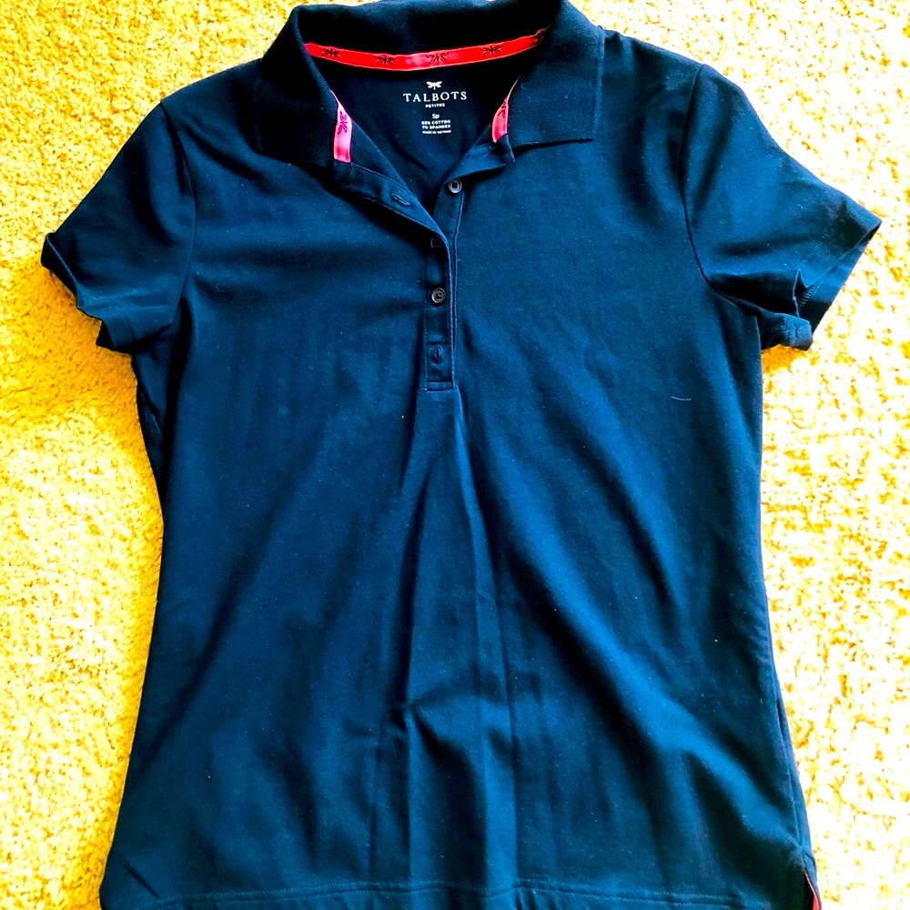 🛳🛳TALBOTS Navy Blue Shirt